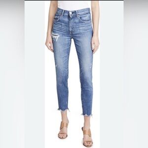 $370 usd Moussy Vintage Women's Hammond High Rise Skinny Jeans Pants Size 25